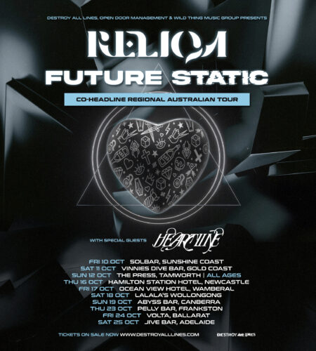 JUST ANNOUNCED: Reliqa & Future Static w/ Heartline – OCTOBER 17TH