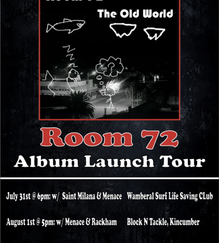 July 31st – Room 72 [Debut Album Release]